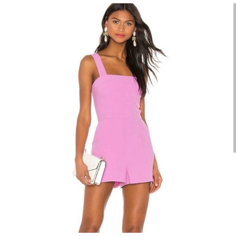 Amanda Uprichard Pink Romper